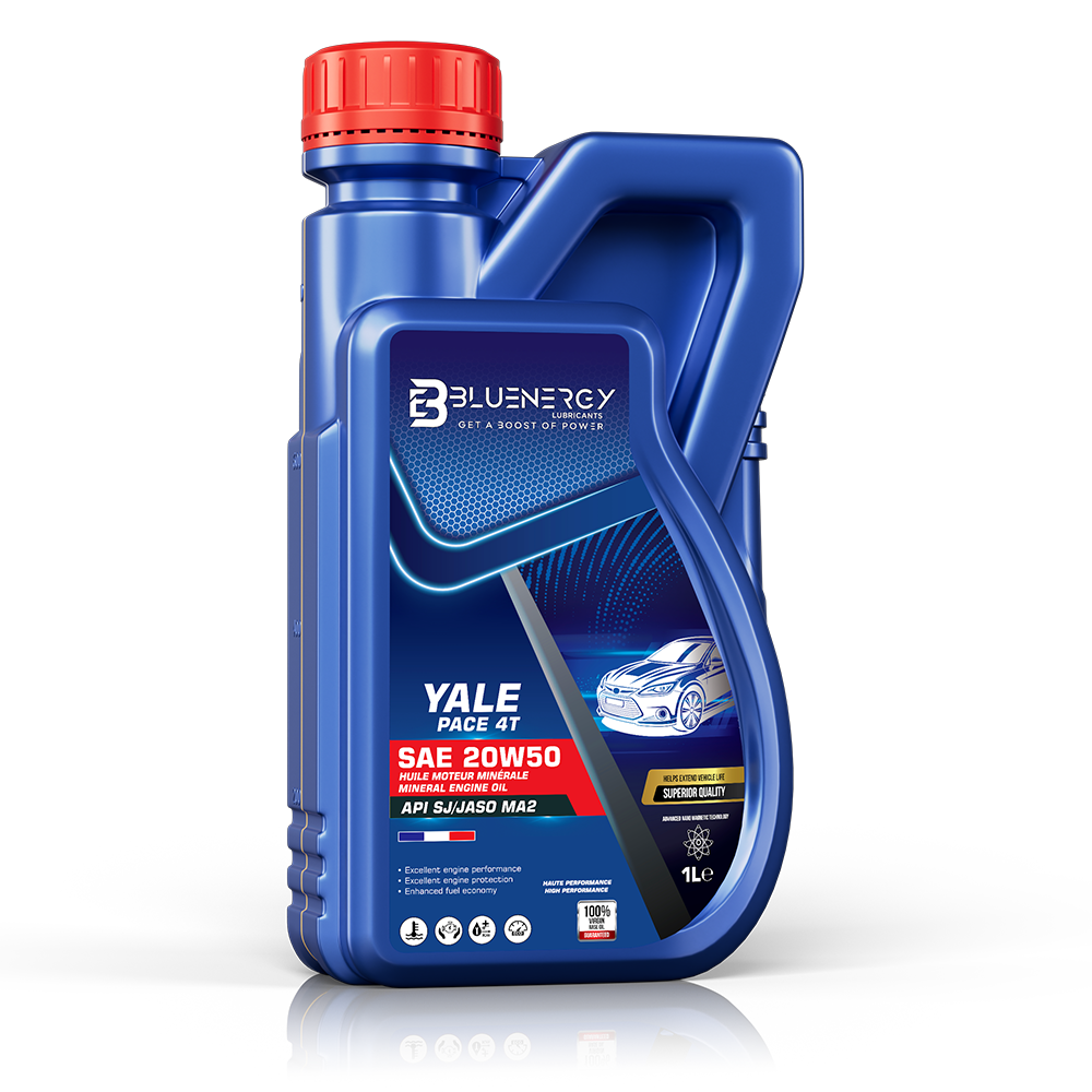 Yale Pace 4T 20W-50<br>API SJ Jaso MA2